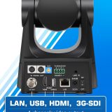 FoMaKo PTZ Camera HDMI AI Auto Tracking 20X PoE camera with LCD Screen - Image 2