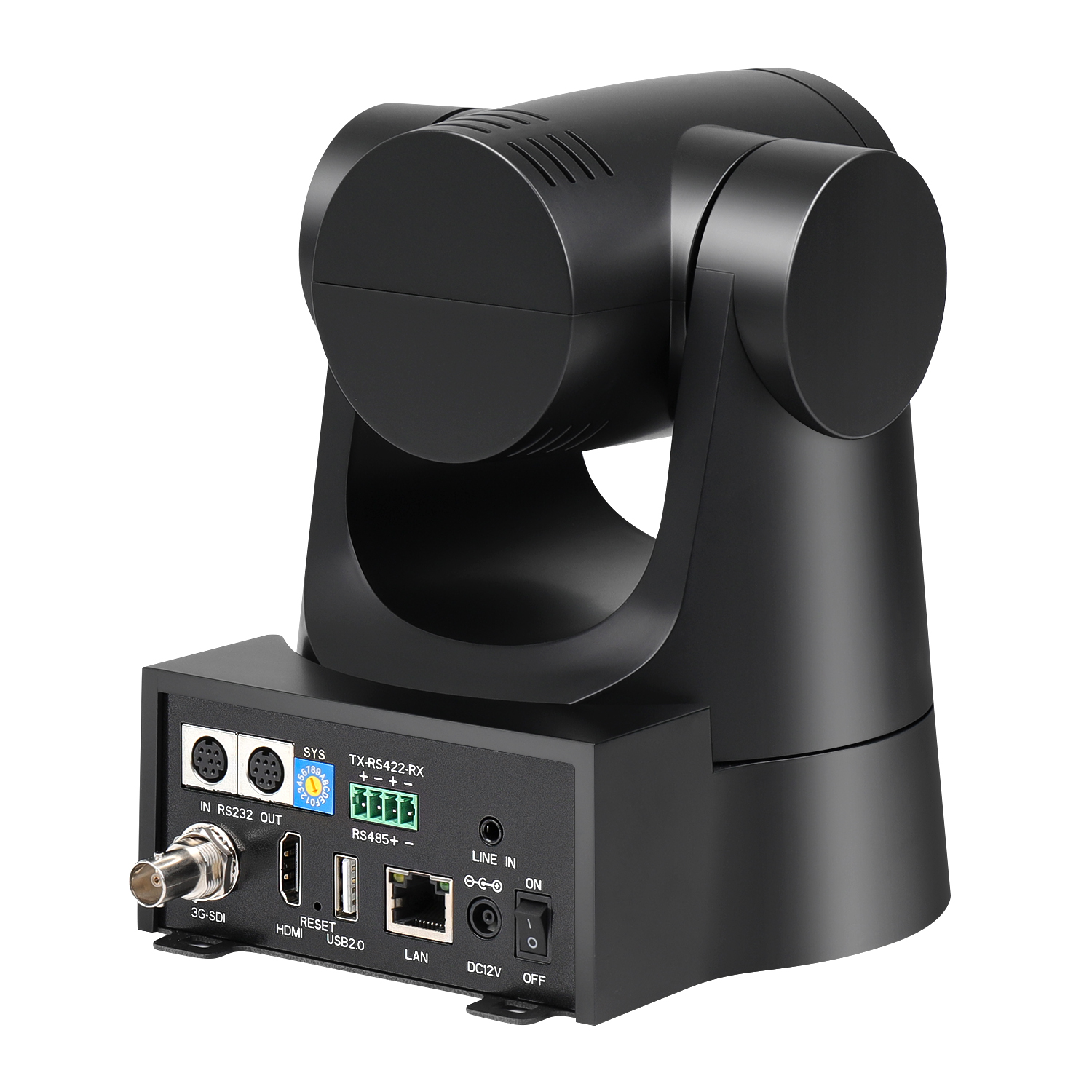 FoMaKo PTZ Camera HDMI AI Auto Tracking 20X PoE camera with LCD Screen - Image 4