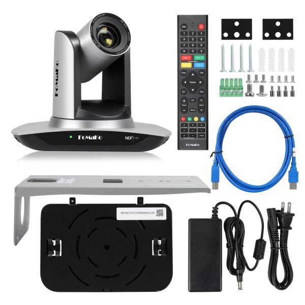 FoMaKo FMK30UH NDI Camera 30x Optical Zoom Ptz Conference NDI PTZ HDMI USB3.0 IP Live Streaming NDI PTZ Camera for Church